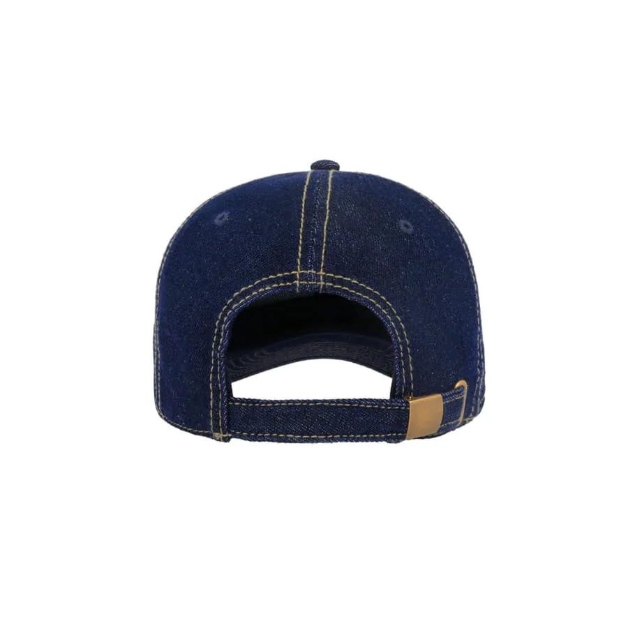 Бейсболка DAD HAT, 6 клиньев, металлическая застежка фото 6