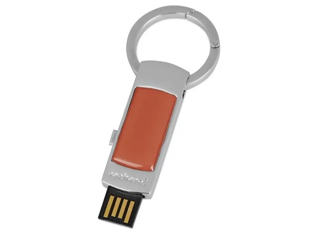 Подарочный набор: брелок с USB-флешкой на 4 Гб, ручка шариковая фото 2