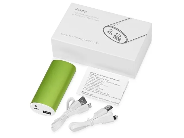 Внешний аккумулятор «Квазар», 4400 mAh фото 5