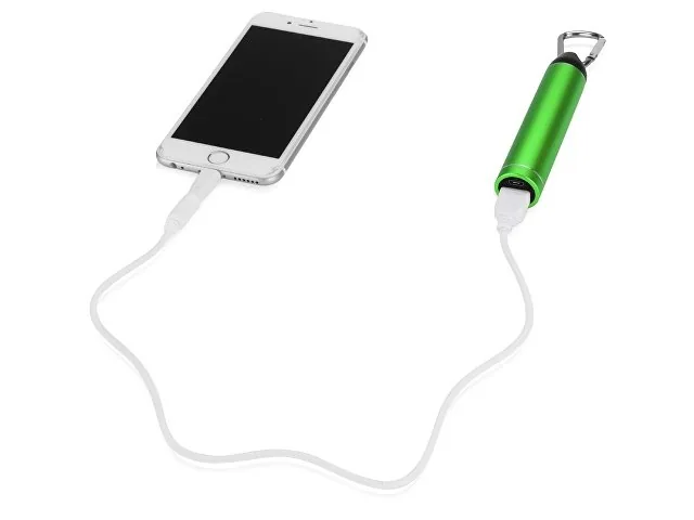 Внешний аккумулятор «Марс» с карабином, 2600 mAh фото 2