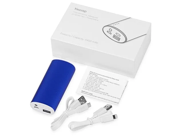 Внешний аккумулятор «Квазар», 4400 mAh фото 5