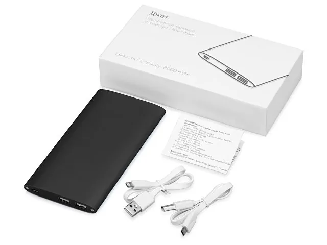 Внешний аккумулятор «Джет», 8000 mAh фото 5