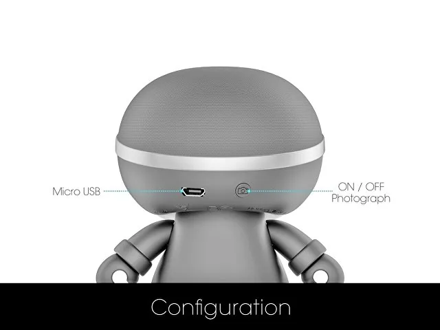 Портативный динамик Bluetooth «mini XBOY» фото 8