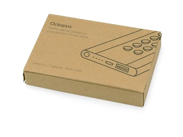 Внешний аккумулятор «Octopus», 4000 mAh фото 7
