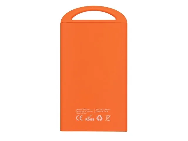 Внешний аккумулятор «Shine» с зеркальной гравировкой, 4000 mAh фото 4