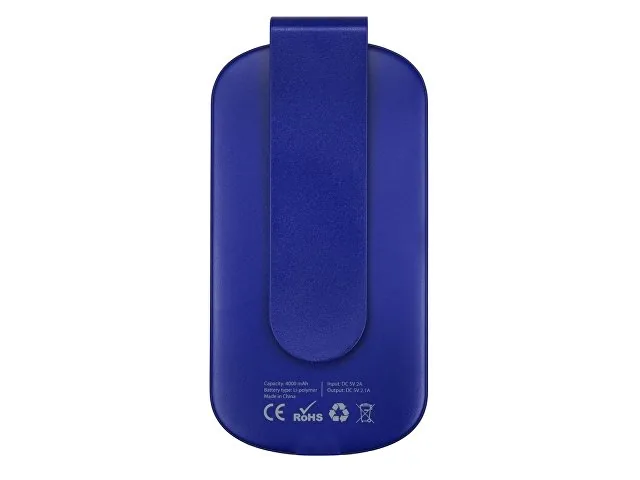 Внешний аккумулятор «Pin» с клипом, 4000 mAh фото 4