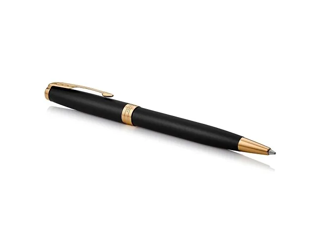 Ручка шариковая Parker «Sonnet Core Matte Black GT» фото 2