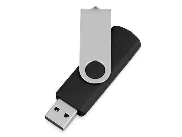 USB/micro USB-флешка на 16 Гб «Квебек OTG» фото 2