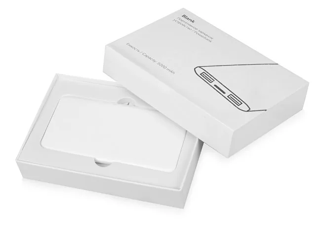 Внешний аккумулятор «Blank» с USB Type-C, 5000 mAh фото 9
