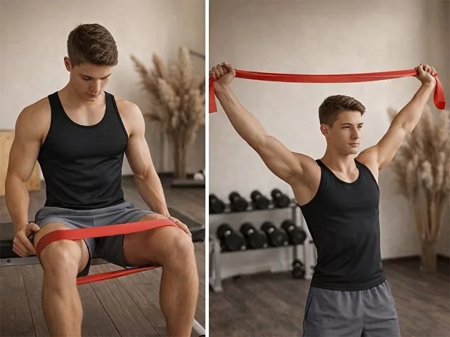Набор спортивных резинок «Crane» фото 7