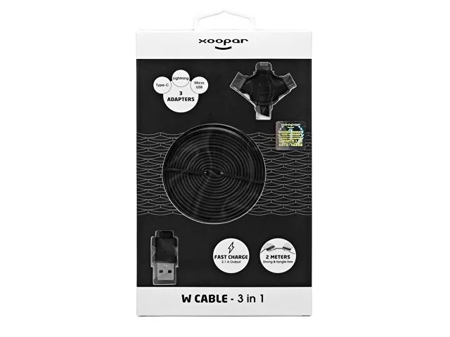 USB-переходник «W Cable 3 в 1» фото 4