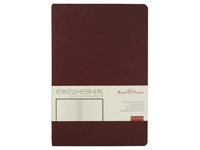 Ежедневник недатированный А5 «Megapolis Velvet Flex» фото 2