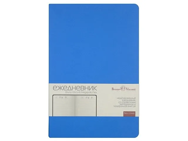 Ежедневник недатированный А5 «Megapolis Velvet Flex» фото 2
