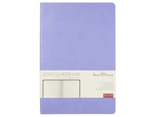 Ежедневник недатированный А5 «Megapolis Velvet Flex» фото 2