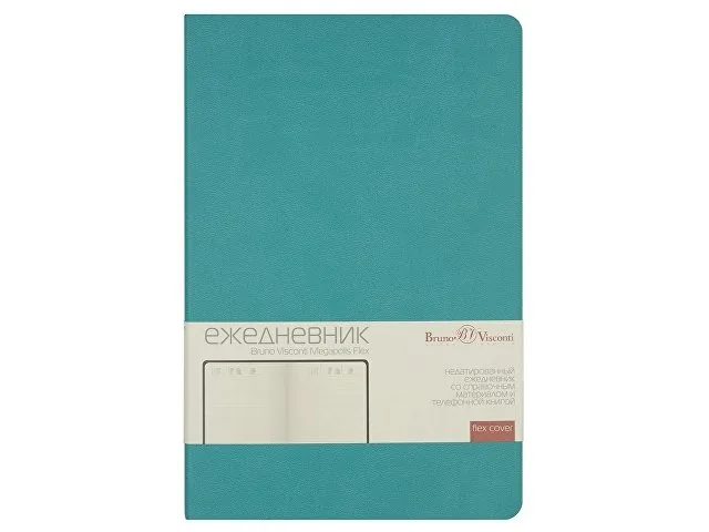 Ежедневник недатированный А5 «Megapolis Velvet Flex» фото 2