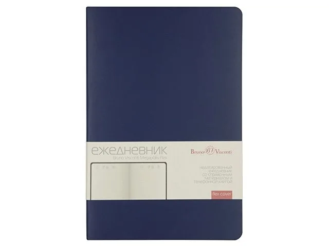 Ежедневник недатированный А5 «Megapolis Velvet Flex» фото 2