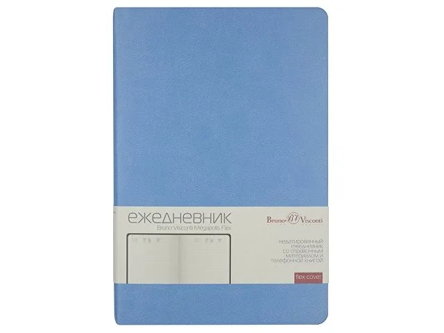 Ежедневник недатированный А5 «Megapolis Velvet Flex» фото 2