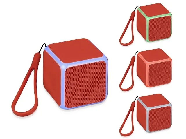 Портативная колонка «Cube» с подсветкой фото 11