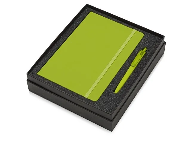 Подарочный набор Vision Pro soft-touch с ручкой и блокнотом А5 фото 2