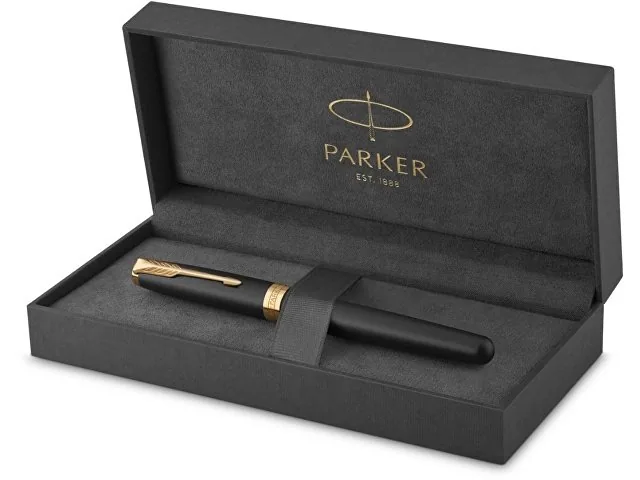 Ручка перьевая Parker «Sonnet Matt Black GT» фото 6