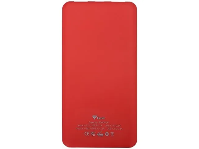 Внешний аккумулятор «Reserve» с USB Type-C, 5000 mAh фото 3