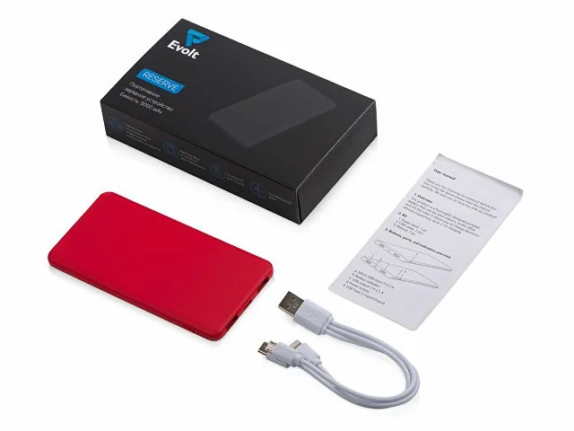 Внешний аккумулятор «Reserve» с USB Type-C, 5000 mAh фото 8
