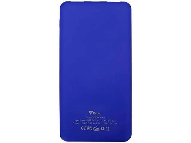 Внешний аккумулятор «Reserve» с USB Type-C, 5000 mAh фото 3