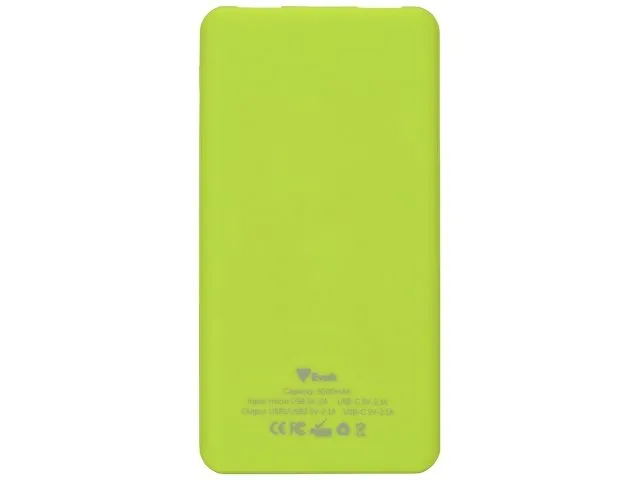 Внешний аккумулятор «Reserve» с USB Type-C, 5000 mAh фото 3