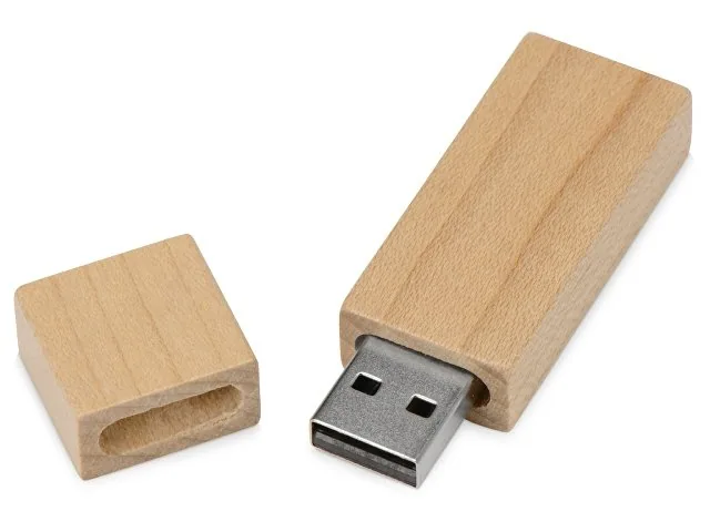 USB-флешка на 16 Гб «Woody» с магнитным колпачком фото 2