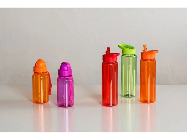 Бутылка для воды со складной соломинкой «Kidz» фото 6