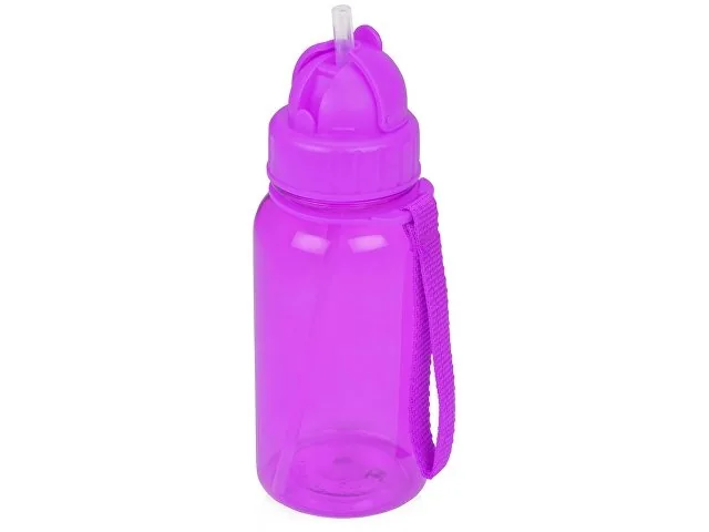 Бутылка для воды со складной соломинкой «Kidz» фото 2