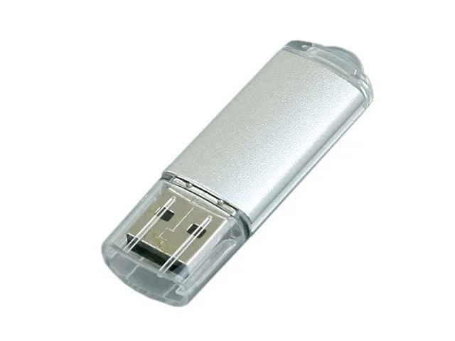USB 2.0- флешка на 16 Гб с прозрачным колпачком фото 3