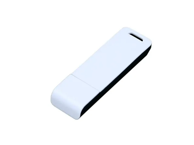 USB 2.0- флешка на 16 Гб с оригинальным двухцветным корпусом фото 3