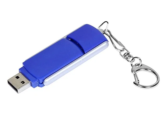 USB 2.0- флешка промо на 16 Гб с прямоугольной формы с выдвижным механизмом фото 2