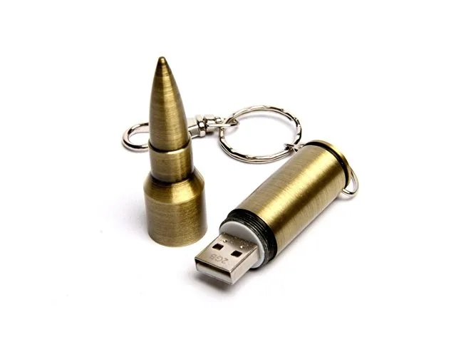 USB 2.0- флешка на 16 Гб в виде патрона от АК-47 фото 2