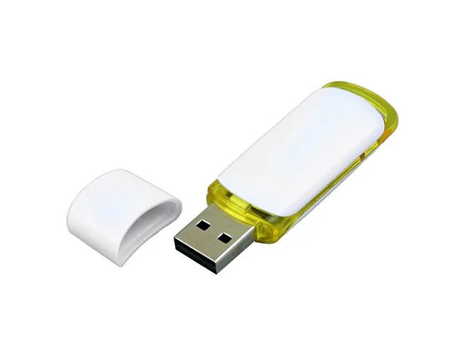USB 2.0- флешка на 32 Гб с цветными вставками фото 2