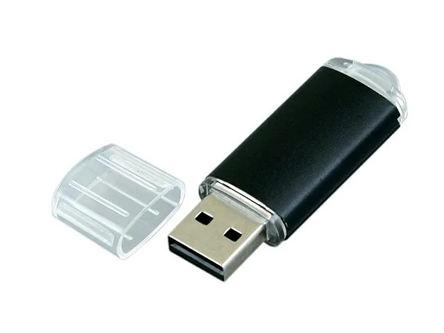 USB 2.0- флешка на 32 Гб с прозрачным колпачком фото 2