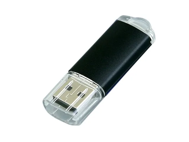 USB 2.0- флешка на 32 Гб с прозрачным колпачком фото 3