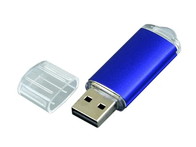USB 2.0- флешка на 32 Гб с прозрачным колпачком фото 2