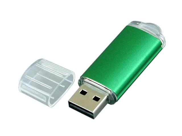 USB 2.0- флешка на 32 Гб с прозрачным колпачком фото 2