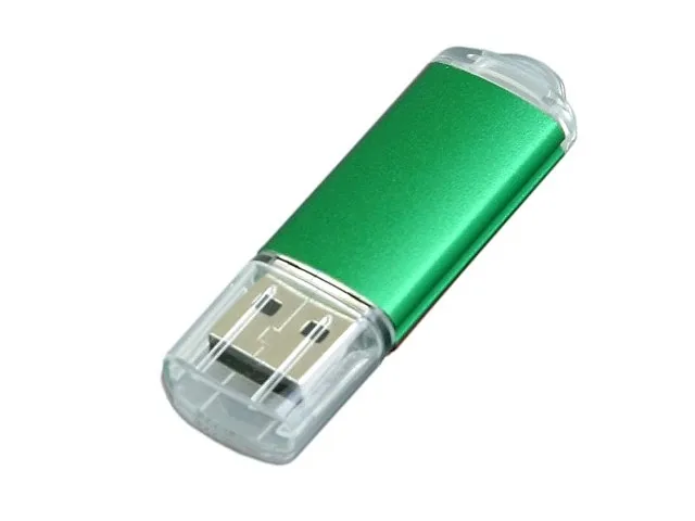 USB 2.0- флешка на 32 Гб с прозрачным колпачком фото 3