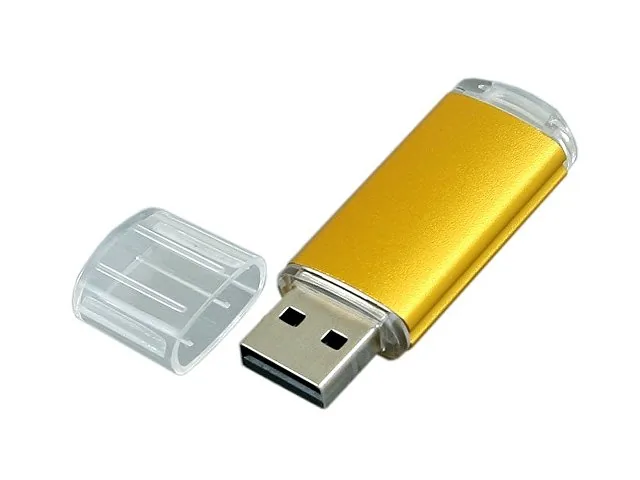 USB 2.0- флешка на 32 Гб с прозрачным колпачком фото 2