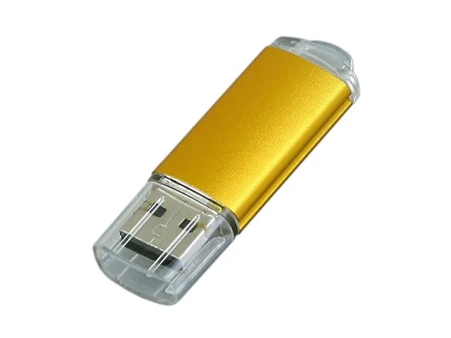 USB 2.0- флешка на 32 Гб с прозрачным колпачком фото 3