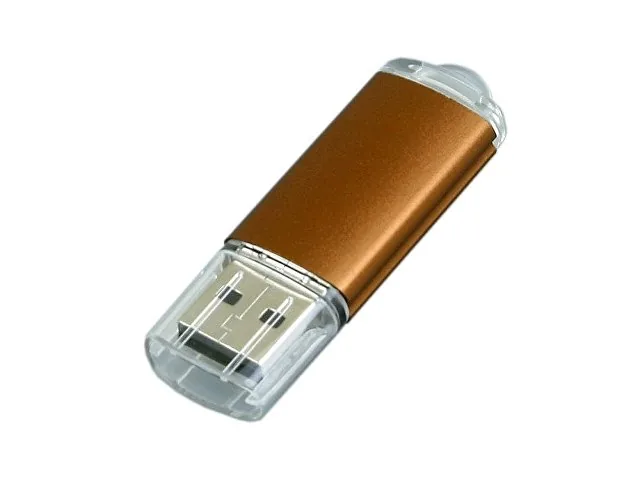 USB 2.0- флешка на 32 Гб с прозрачным колпачком фото 3