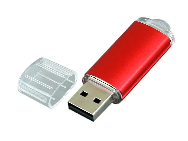 USB 2.0- флешка на 32 Гб с прозрачным колпачком фото 2