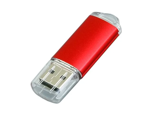 USB 2.0- флешка на 32 Гб с прозрачным колпачком фото 3