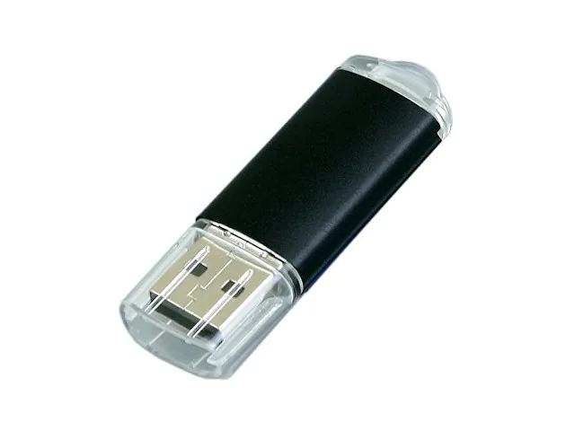 USB 2.0- флешка на 64 Гб с прозрачным колпачком фото 3
