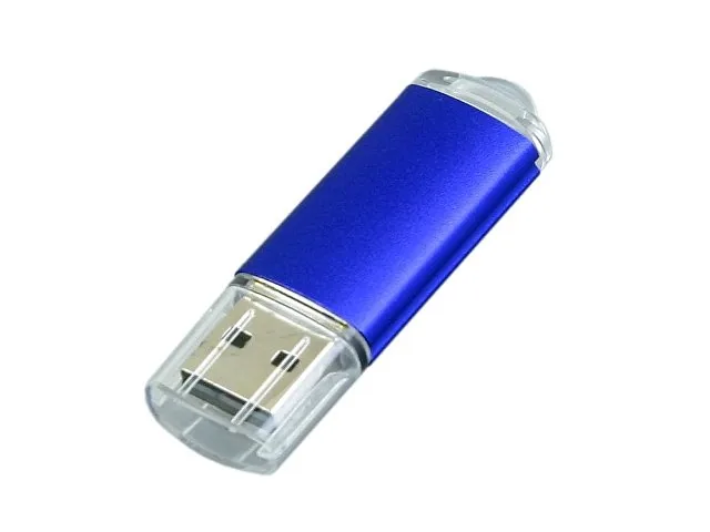 USB 2.0- флешка на 64 Гб с прозрачным колпачком фото 3