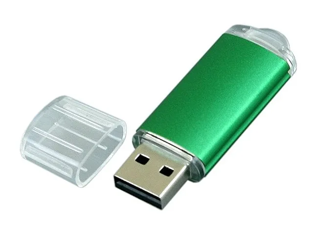 USB 2.0- флешка на 64 Гб с прозрачным колпачком фото 2