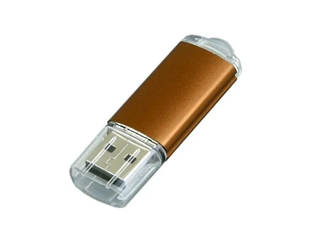 USB 2.0- флешка на 64 Гб с прозрачным колпачком фото 3